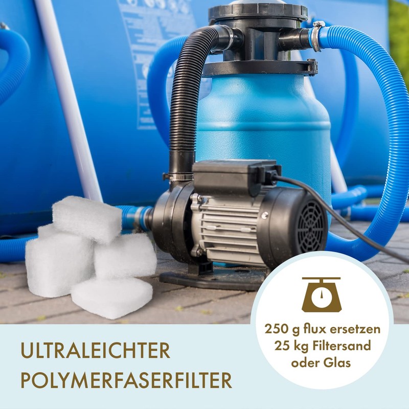 POOL Total Filter flux Gold 3-Ply 750 g - High-Tech