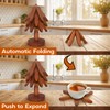 Tree Trivets for Hot Dishes, Wooden Tree Trivet Set of