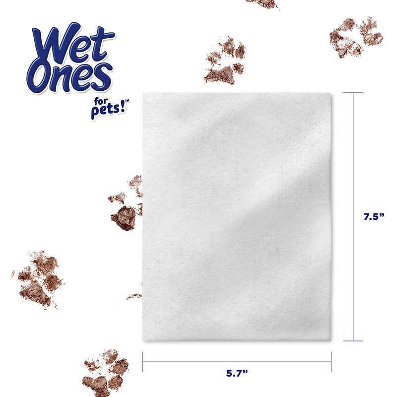 Wet Ones for Pets Hypoallergenic Multipurpose Dog Wipes with Vitamins