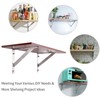 YUMORE 14" Stainless Steel Shelf Bracket, Max Load: 550lb Heavy