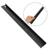 SHINEOFI Precision Metal Craft Ruler Durable Measuring Tool with Scale