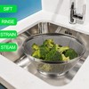 5 Pack Strainers for Kitchen, 18/8 Stainless Steel Colander, Fine