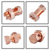 Bntyok Split Bolt Groud Wire Connector High Strength Copper Grounding