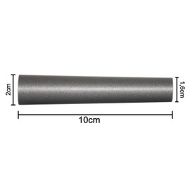 rukauf Foam Roll Moulds 10 cm Non-Stick Coated Teflon Traditional Baking Mould Iridescent Curl Shape Tubes Piping Nozzles Cream Rolls (15)