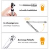 Holdfiturn Torque Wrench Square Drive Adjustable Wrenches, Ratchet Wrench with