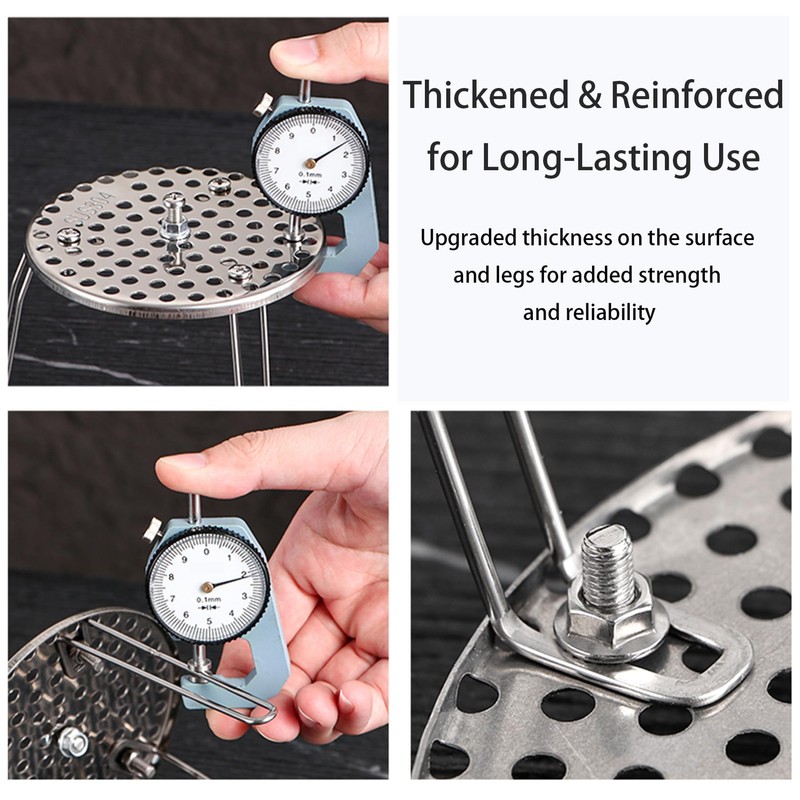 6 Inch PVC Vent Mesh Cover (5.9-6.29"), 304 Stainless Steel