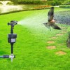 Motion Sensor Sprinkler with Adjustable Head, Day and Night Mode