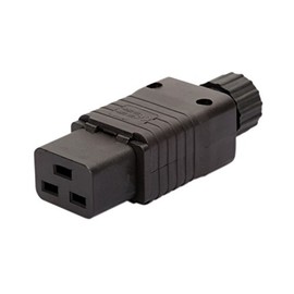 Strhowill IEC 320 C19 Power Adapter, C19 Female Plug, Rewirable Power Connector 250V AC 16A