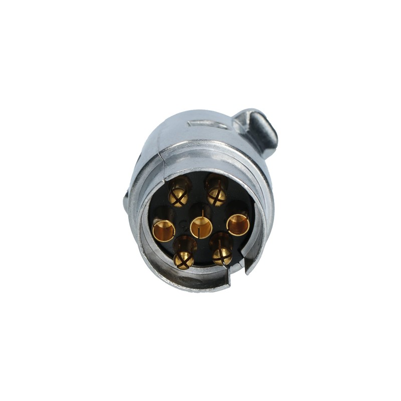 Carpoint 7-pin metal connector, for car, trailer, caravan, bicycle carrier,
