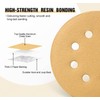 S SATC Sanding Disc 5 Inch 8 Hole 220 Grit