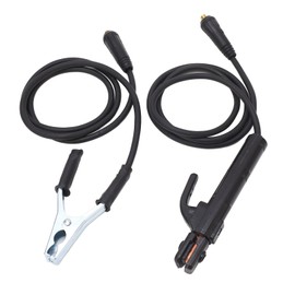 Welding Electrode Holder 200A Brass Iron Machine Ground Clamp Replacement Accessories with 1.5meter Cable