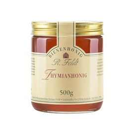 R. Feldt Honige Thyme Honey, Wild Thyme from Alpine Region, Very Aromatic, Unfiltered, 500 g