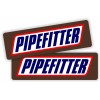 Unbranded/Generic pair - 1.5"x5" PIPEFITTER Vinyl Tool Box Stickers funny