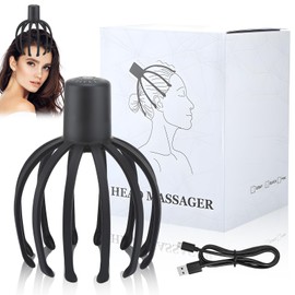 Viuvoiul Octopus Head Massager，Electric Octopus Claw Scalp Massager，Head Massager Stress Relief，Electric Octopus Claw Scalp Massager Stress Relief and Hair Stimulation