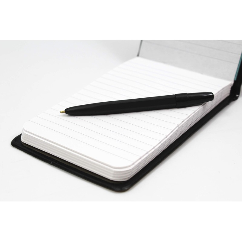Silvine Elasticated Pocket Notebook with 80 Pages and Durable PVC