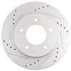 INEEDUP 12.14" Disc Brake Kit-Drilled & Slotted Rotors and Semi-Metallic