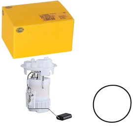 HELLA 8TF 358 305-331 Fuel Pump - Petrol Pump - Electric - 4-Pin - with Tank Sensor / with Seals