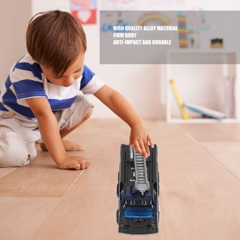 6pcs Children Alloy Car Model Kid Cute Simulated Car Helicopter