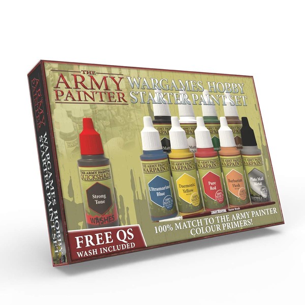 The Army Painter Miniatures Paint Set, 10 Model Paints with
