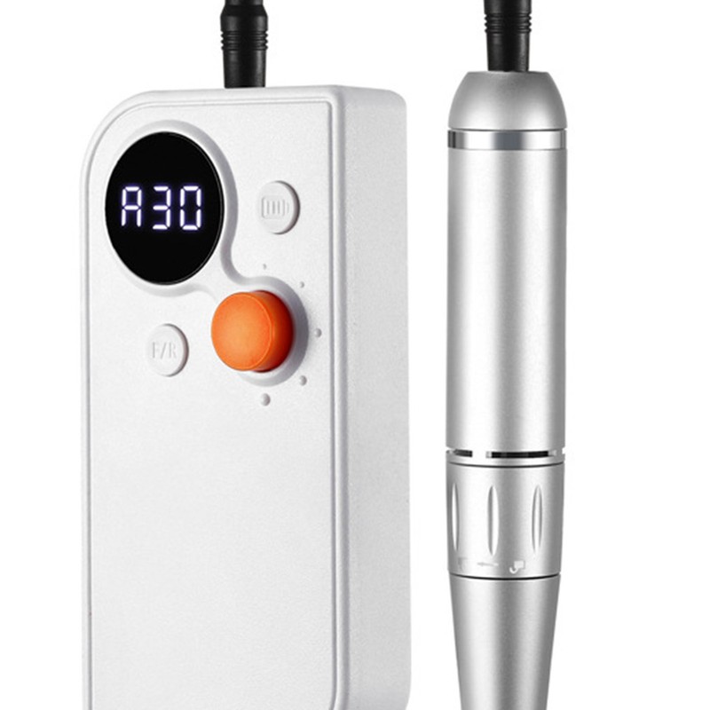 UV101 Nail Drill Machine LED Screen 0‑30000RPM Potable Nail Grinding