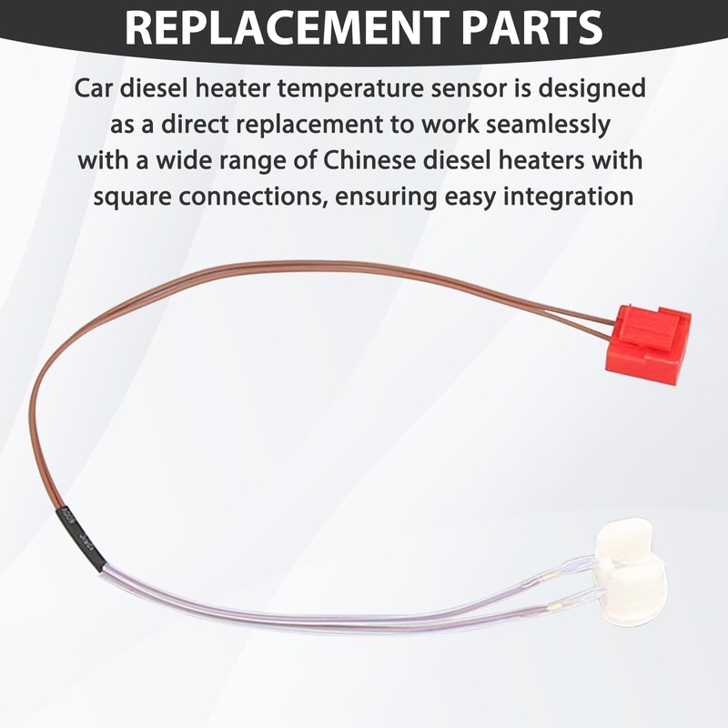 2 PCS Car Diesel Heater Temperature Sensor for Chinese Diesel