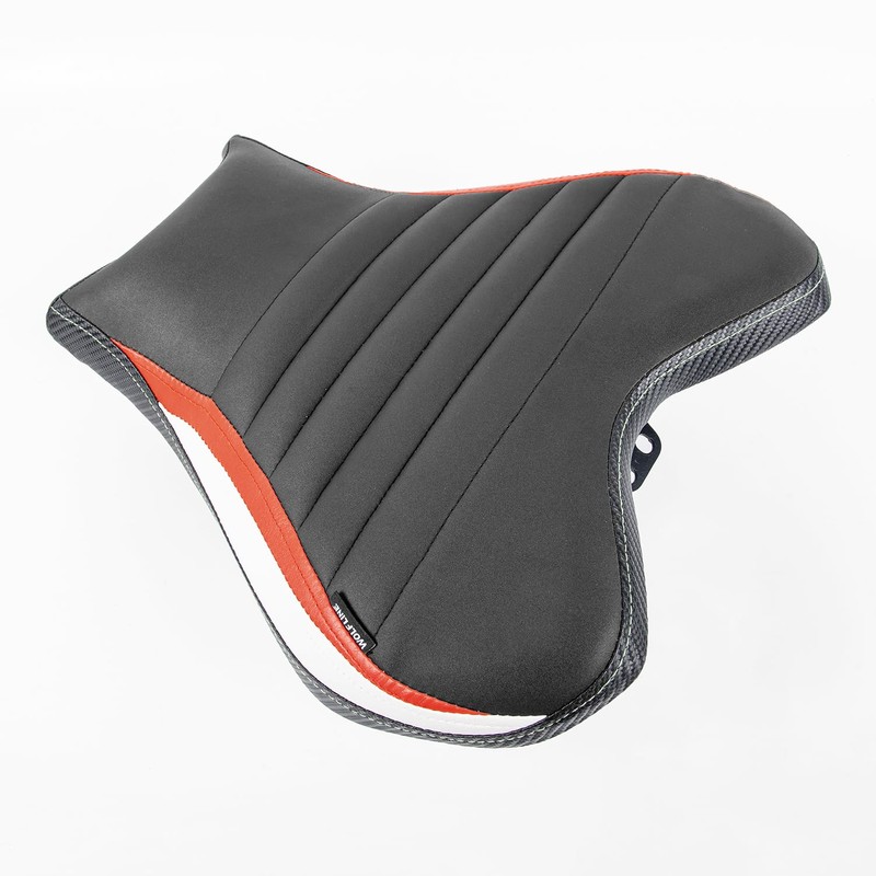 Lorababer Motorcycle Rider Solo Seat Saddle Cushion Pad Compatible with