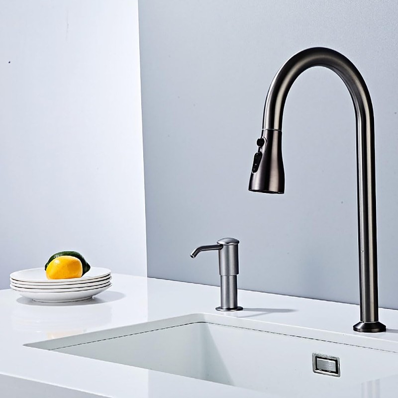 Kitchen Sink Soap Dispenser Bult in Soap Pump Head with