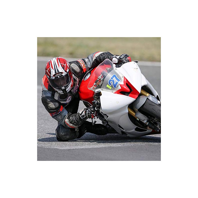 PROANTI Racing Pro Motorcycle Gloves – Red, Size M