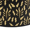 E27 E14 Metal Lamp Shade Metal Drum Lampshade Art Carved