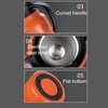 Insulated Teapot 1000ml Tea Water Separation Detachable Thermal Coffee Tea
