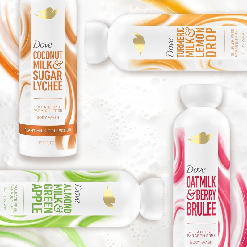Dove Plant Milk Limpiador Corporal de Leche de Avena y