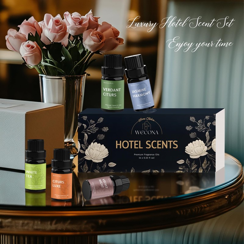 Premium Hotel Fragrance Oil Collection for Diffusers, Essential Oils for