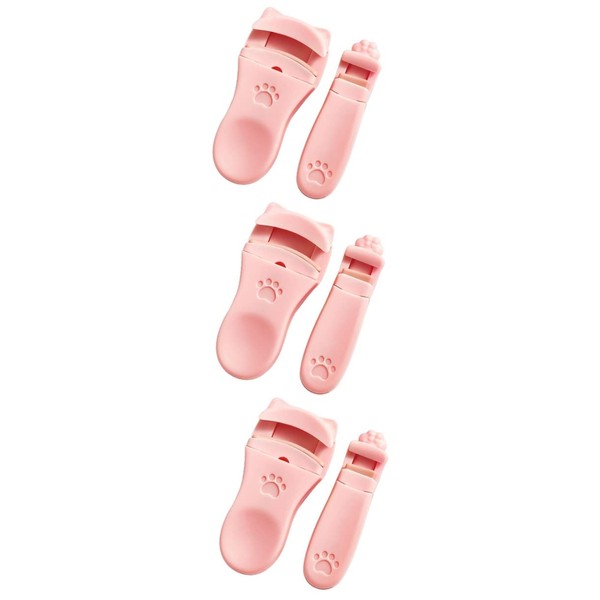 FOMIYES 6pcs Lash Curler Tool Travel Eyelash Curlers for Natural