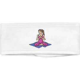 'Yoga Mat Pixel Art' Beauty Head Band/Hair Band (HB00030569)