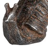 Creative Co-Op Cast Metal Snail Accent Décor, Rust