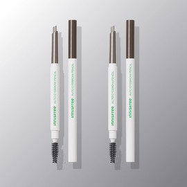 innisfree [더블구성] 이니스프리 납작 아이브로우 펜슬 0.3g 2개 (4호 새벽 이슬 애쉬 브라운)
