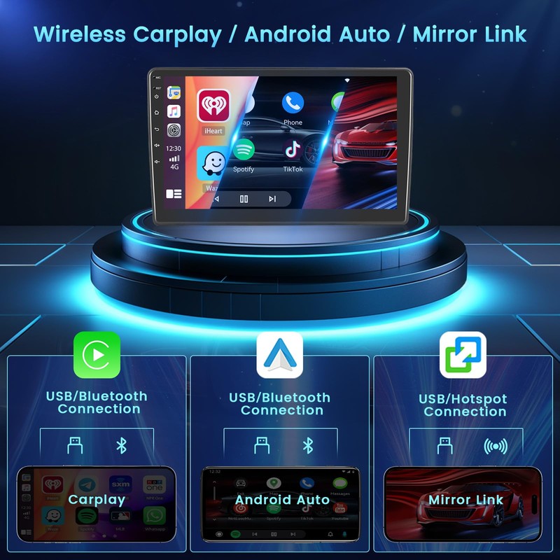 【2+64GB】 for Subaru Impreza WRX STI 2003-2006 Android 13 Car