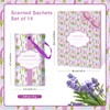 SCENTORINI Sachets for Drawers and Closets, Long-Lasting Lavender Sachets Bags,