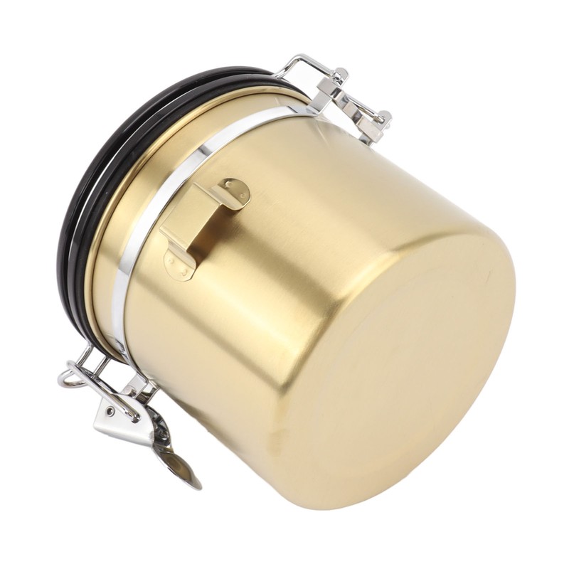 Sealed Sealed Coffee Canister 304 Stainless Steel Coffee Storage Tank