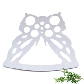 Benaewa Herb Stripper, 21 Holes Stainless Steel Leaf Stripping Tool for Thyme, Rosemary
