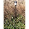 HME Trail Camera Holder Ground Mount with 360-degree Rotational Camera