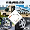 X AUTOHAUX 15.8" Flexible Tire Inflator Hose Adapter M6 with