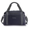 MonSiiLine Foldie Travel Bag Expandable, Gym Bag with Shoe Compartment,