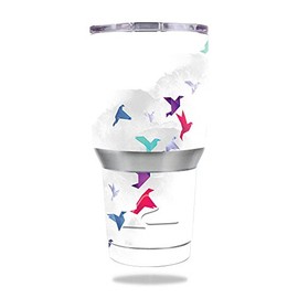 MightySkins Skin Compatible with Ozark Trail 30 oz Tumbler - Paper Birds | Protective, Durable, and Unique Vinyl Decal wrap Cover | Easy to Apply, Remove, and Change Styles | Made in The USA