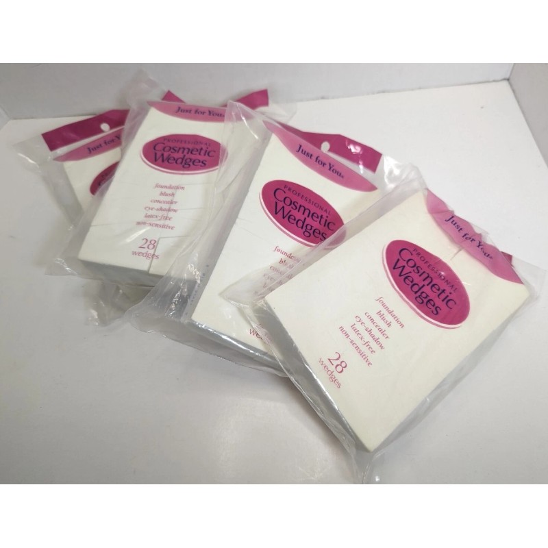 Just For You Makeup Cosmetic Wedges 28pcs. BRAND NEW SEALED