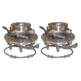 Front Wheel Hub Bearings Assembly Set Compatible with 2003-2005 Dodge Ram 2500 Ram 3500