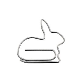 Midori D-clips 43388-006 Rabbit Paper Clips (Pack of 20)