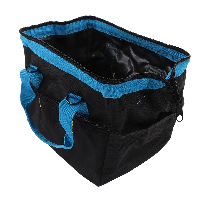 Tool Bag Wide Mouth Large Capacity Waterproof Handbag Oxford Cloth