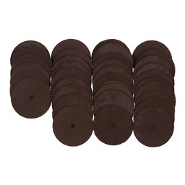 UID 40 PCS Mini Router, Cutting & Cutter Set, 36 Cutting Wheels (Cut-off Wheels), 3 Small Diameter Circular Saw Blades, 1 High Precision Shaft (Mandrel), 0.09 inch (24 mm) Thickness 0.03 inch (0.9 mm) Small Diameter Round Saw Blade 0.09 inch (22 mm) Thic