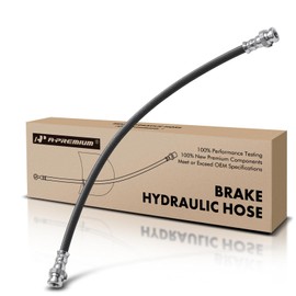 A-Premium Rear Outer Brake Hydraulic Hose Compatible with Select Chevy, GMC and Isuzu Models - LCF 2016-2017, Tiltmaster/Forward 1999-2010, NPR 2000-2016, NQR 1999-2016, NRR 2005-2016, Reach 2011-2015